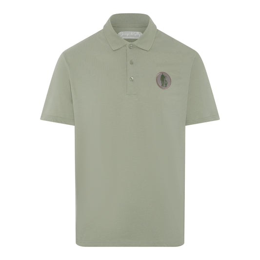 Almond Green Polo - Short Sleeve