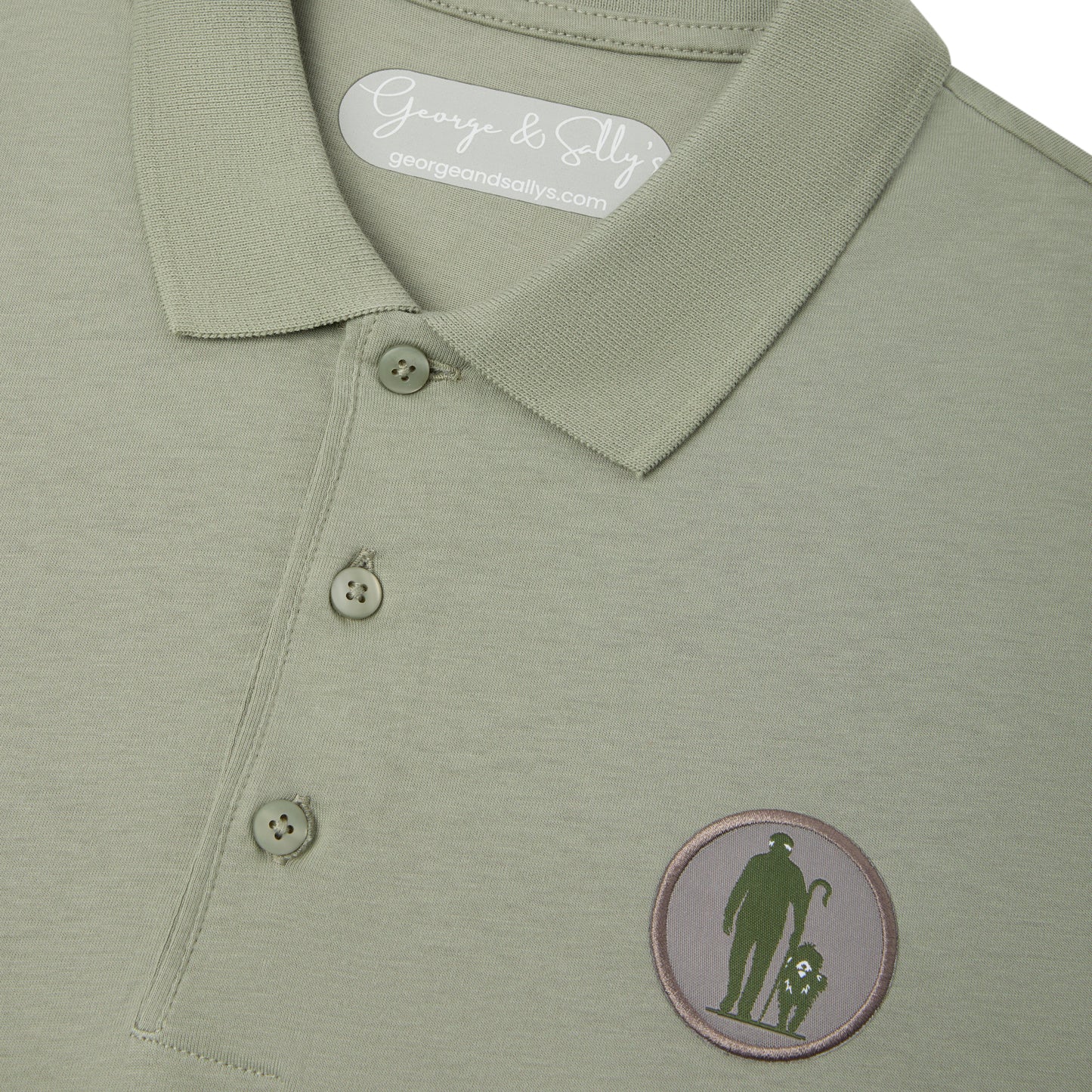 Almond Green Polo - Short Sleeve